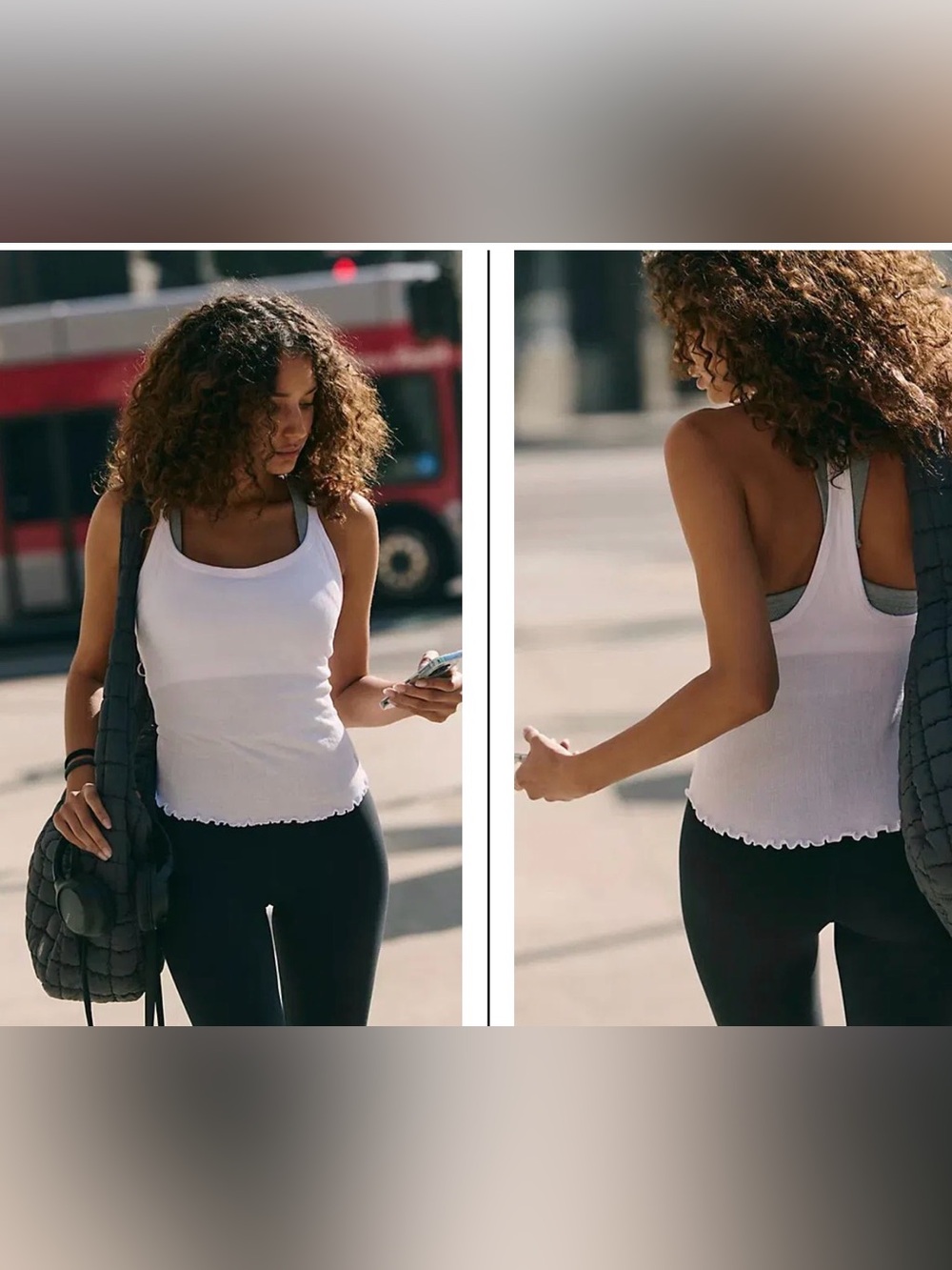 Free People Movement - Madeline Tank in Black